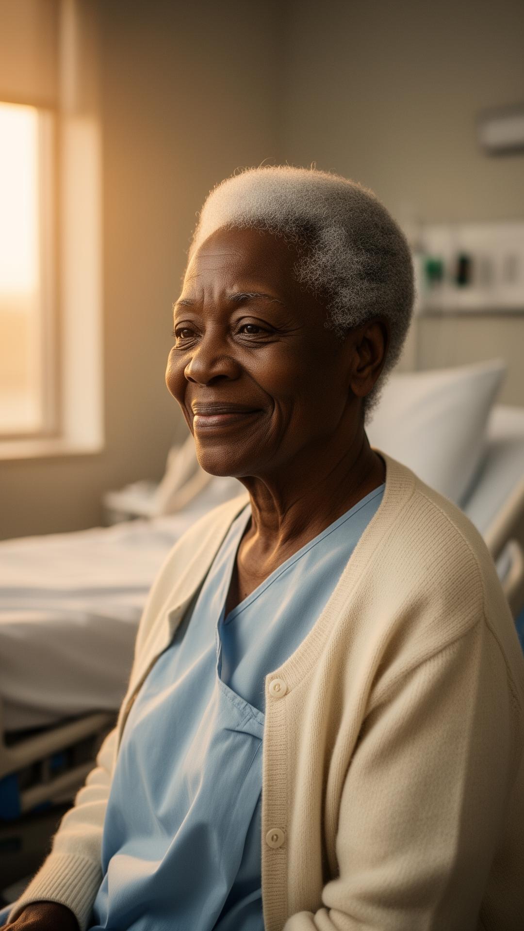 Adaeze, cardiac surgery patient at Harmony Springs Family Hospital